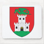 Ljubljana Coat Of Arms Mouse Pads