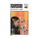 LK &amp; Alien Friends Postage Stamp