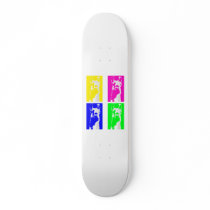 llama blocks skate board