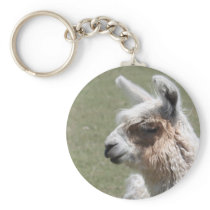 Llama Blush Key Chain