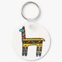 Llama-colors keychains