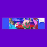 Llama, Goose, Orca, Goat, Bunny Montage bumper stickers