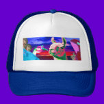Llama, Goose, Orca, Goat, Bunny Montage hats