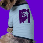 llama head in purple pet clothing