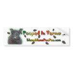 Llama Llama Poo Poo - Bumper - Customized Bumper Stickers