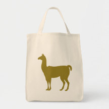 Llama Llamasn Farm Mammalia Art Animal Canvas Bag