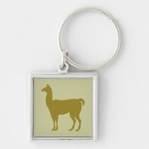 Llama Llamasn Farm Mammalia Art Animal Keychains