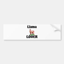 Llama Lover Bumper Sticker