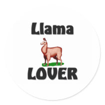 Llama Lover stickers