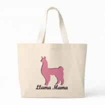 Llama Mama Canvas Bag