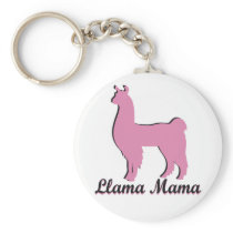 Llama Mama Key Chain