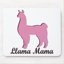 Llama Mama Mouse Pads