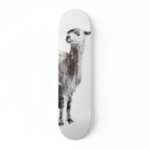 Llama not your mama skateboard