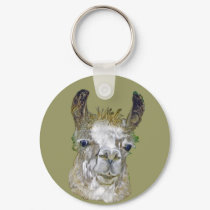 Llama Picture keychains