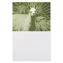 Llama Pop Art Custom Stationery