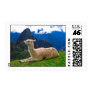 Llama Pose - Postage Stamp