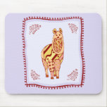 Llama Quilt mousepads