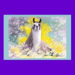 Llama Repose Fiberous Male Llama Montana Smoke posters