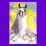 Llama Repose Fiberous Male Llama Montana Smoke stationery