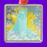 Llama Repose Transcendental Llama ornaments