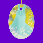 Llama Repose Transcendental Llama ornaments