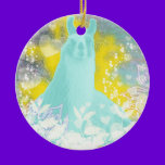Llama Repose Transcendental Llama ornaments