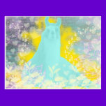 Llama Repose Transcendental Llama postcards