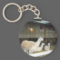 Llamas at Ashdown Forest Llama Farm keychains