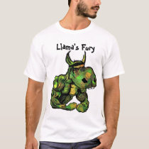 Llama's Fury t-shirts