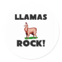 Llamas Rock stickers