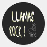 Llamas Rock! Sticker