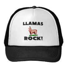 Llamas Rock Trucker Hat