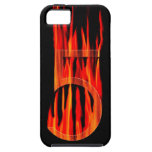 llamo por teléfono a 5 que flamea iPhone 5 Case-Mate carcasas