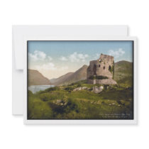 Llanberis Dolbadarn Castle Vintage Photo invitations