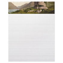 Llanberis Dolbadarn Castle Vintage Photo letterhead