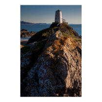Llanddwyn Island Lighthouse Anglesey, Wales posters