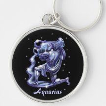 Llavero de Horroscope del acuario de Valuegem