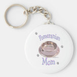 Llavero de la mamá de Pomeranian