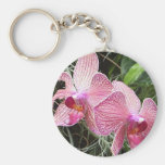 Llavero de las orquídeas de la hierbabuena