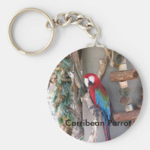 Llavero del Caribe del loro