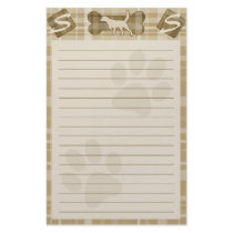 Llewellin Setter Dog Breed Stationery by MenagerieMayhem Llewellin Setter Dog Breed Stationery