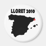 lloret de mar spain 2010 magnet