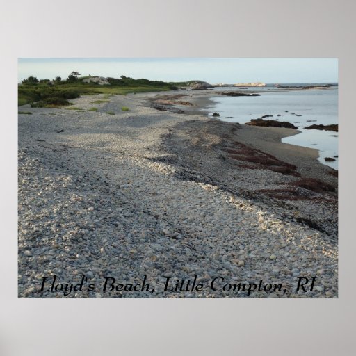 Lloyd's Beach, Little Compton, RI Poster Zazzle
