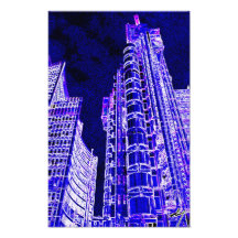 Lloyd's of London And Willis Group art Photo Print