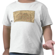 Lloyd's official map of the State of Virginia Shirts