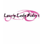 LLR Sports Bike Logo Lady Riders Tee Tee Shirt