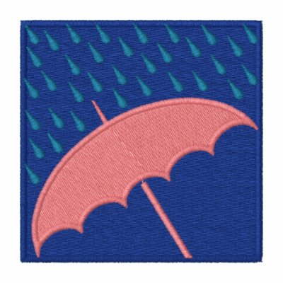 LLUVIA CHAQUETA BORDADA LLUVIA CHAQUETA BORDADA