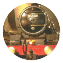 LMS Jubilee Alberta is dwarfed by a coaling tower Round Stickers