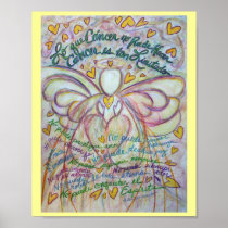 Lo que cáncer no puede hacer Angel Poster Print
