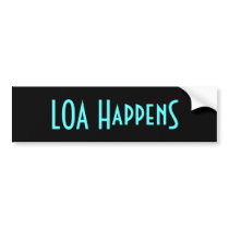 LOA HappenS Bumper Stickers